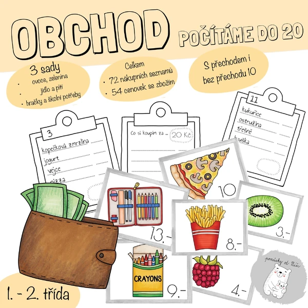 Obchod - Počítáme do 20