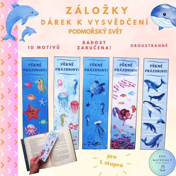 Záložky za vysvědčení