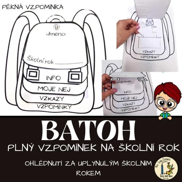 BATOH plný vzpomínek na uplynulý školní rok