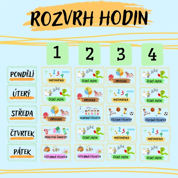 Rozvrh hodin