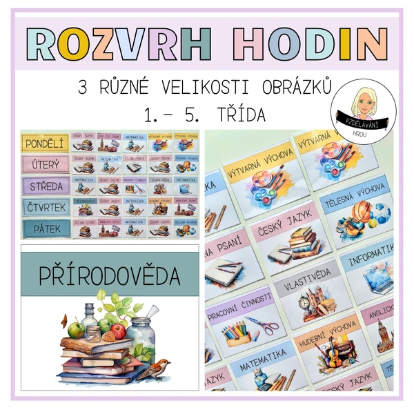 ROZVRH HODIN (1. - 5. TŘÍDA)