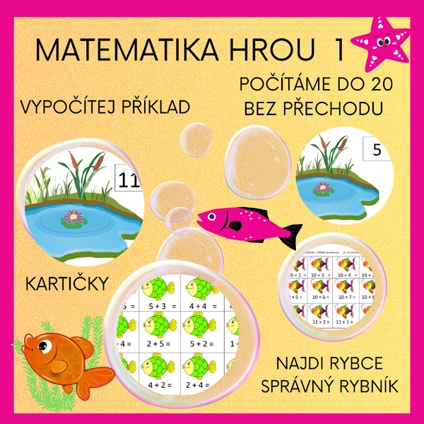 MATEMATIKA HROU  1 - počítáme do 20 