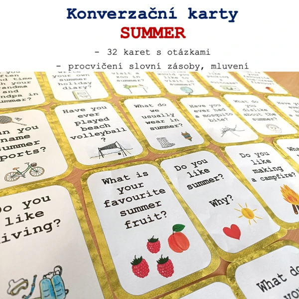 Konverzační karty - Summer
