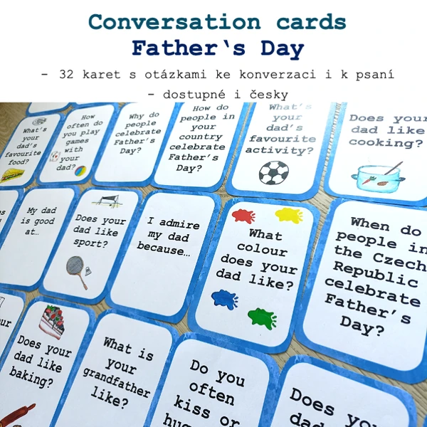 Conversation cards - Father's Day