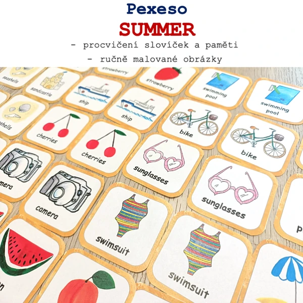 Pexeso - Summer