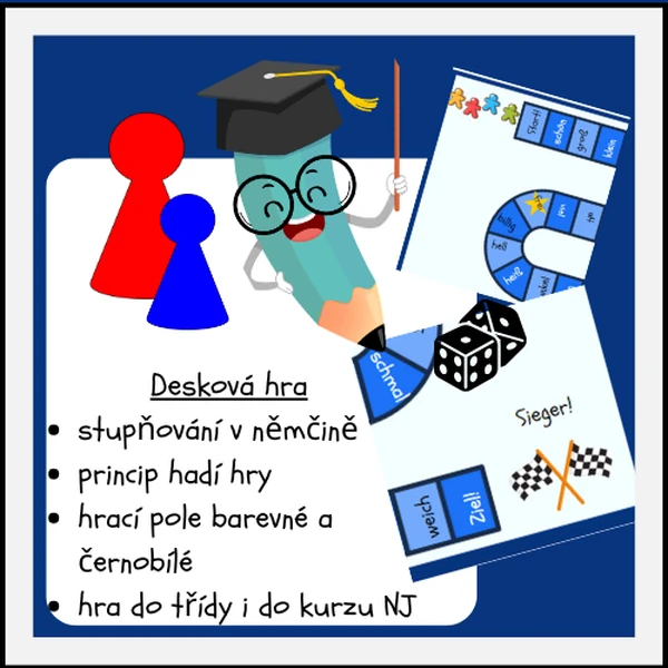 Stupňování němčina - Steigerung - Komparation