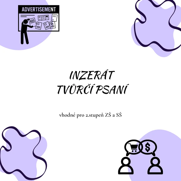 Inzerát - tvůrčí psaní