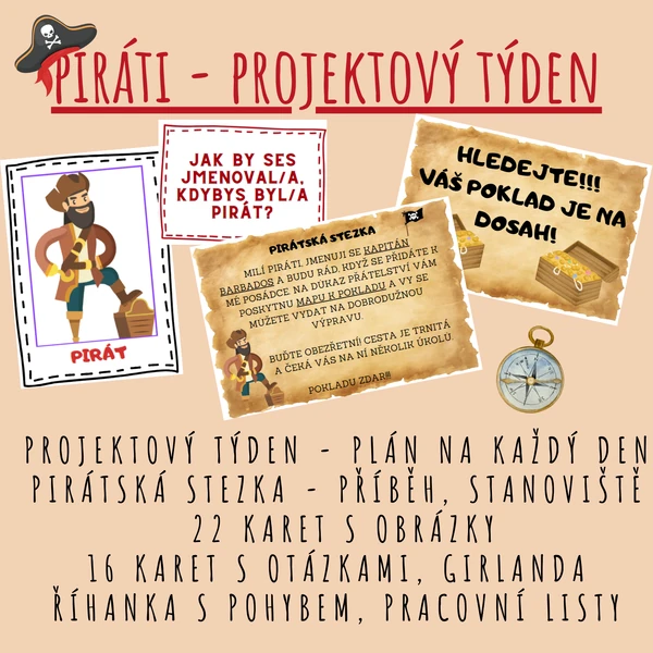 Piráti - projektový týden a stezka