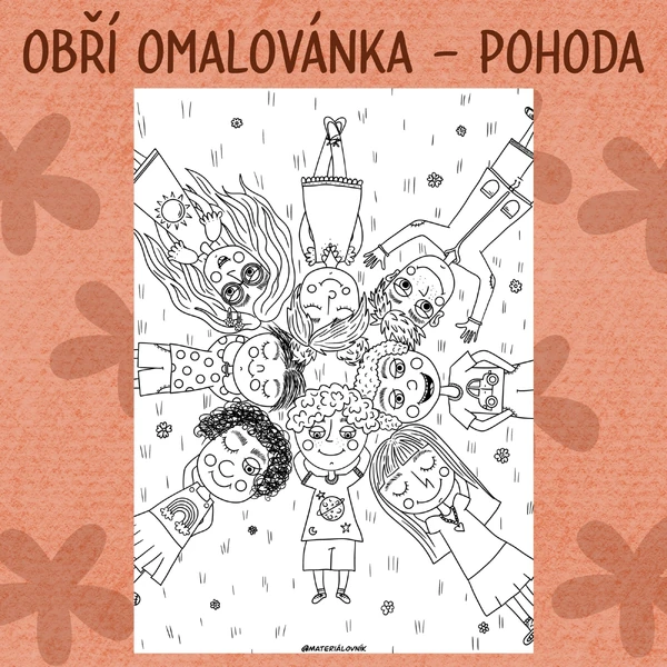 Obří omalovánka - Pohoda
