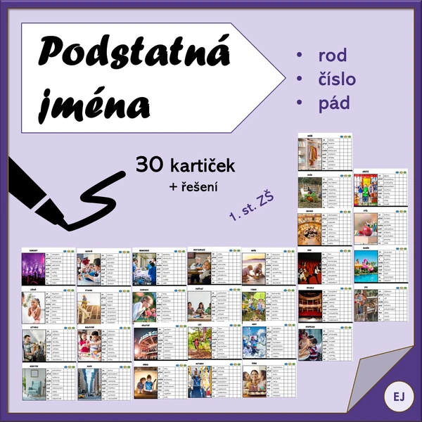 Podstatná jména