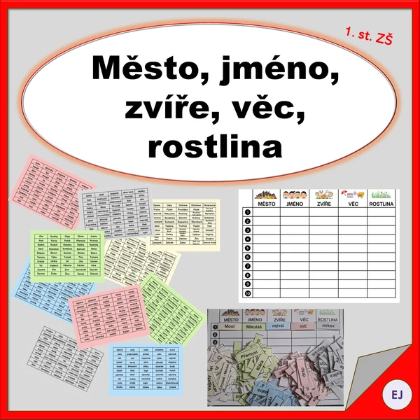 Město, jméno,...