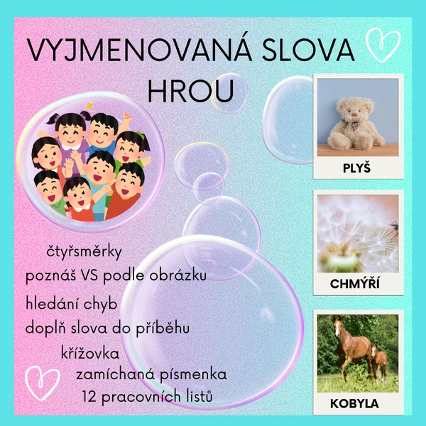  VYJMENOVANÁ SLOVA hrou