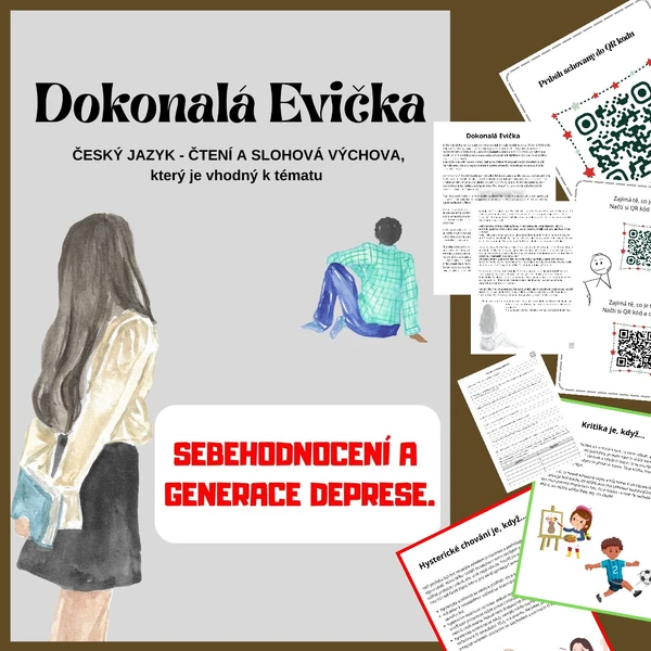 DOKONALÁ EVIČKA - sebehodnocení a generace deprese - český jazyk, sloh