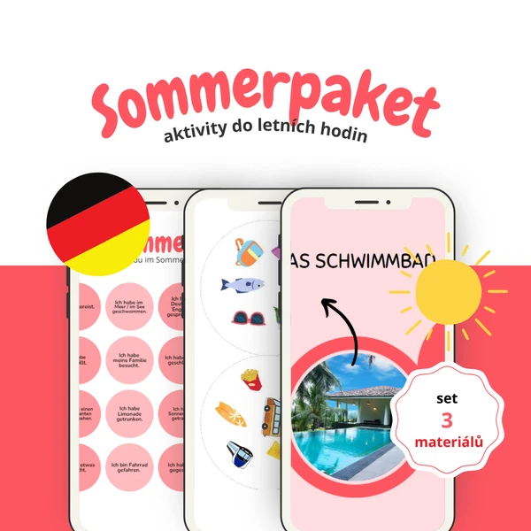Sommerpaket: balíček letních aktivit do hodin němčiny