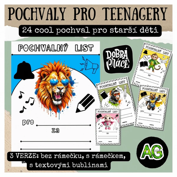 POCHVALY PRO TEENAGERY :-D - cool zvířata