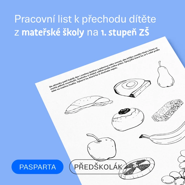 Jak to chodí ve škole: aktovka a svačina
