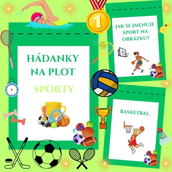 Hádanky na plot - Sport 