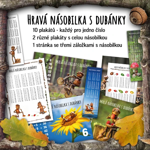 Hravá násobilka s dubánky