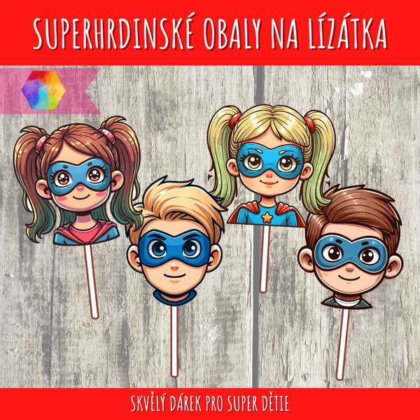 Originální dárkové balení na lízátka