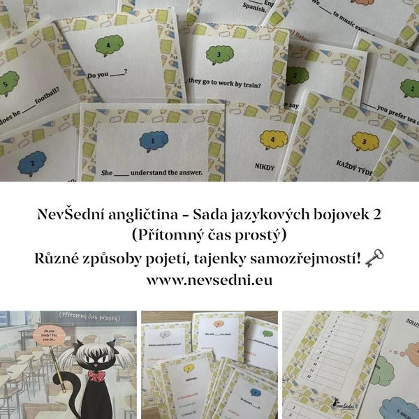 NevŠední angličtina - Sada anglických bojovek 2