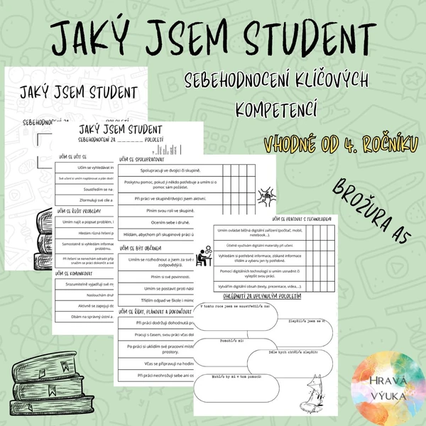 Jaký jsem student - sebehodnocení