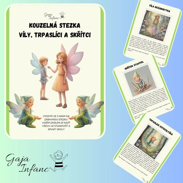Kouzelná stezka- Víly, trpaslíci a skřítci