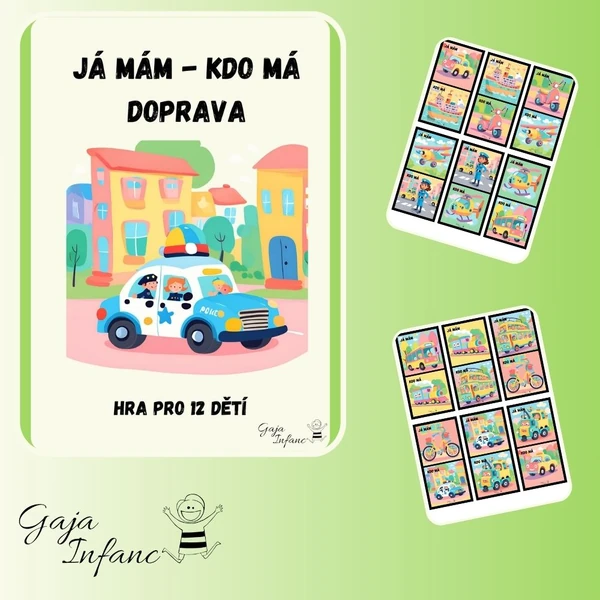 Já mám- kdo má - Doprava