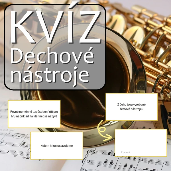 KVÍZ - Dechové nástroje