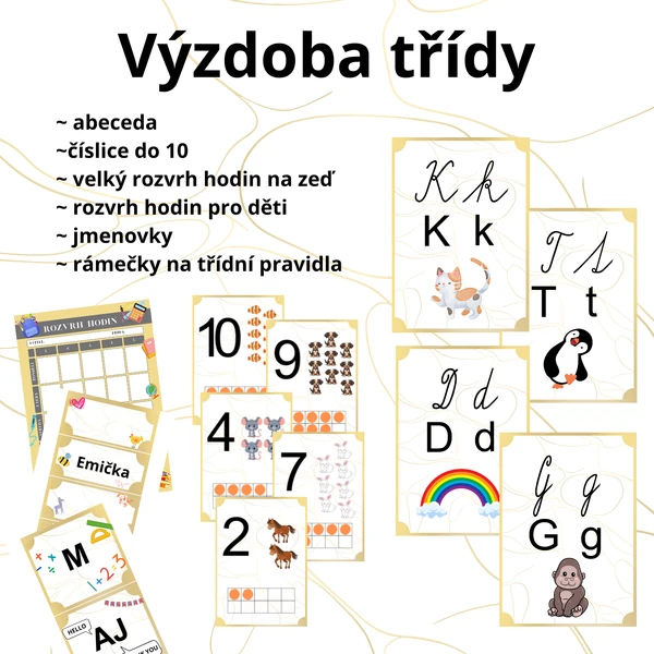 Výzdoba třídy