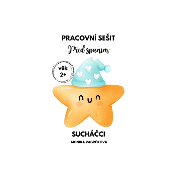 Pracovní sešit - Před spaním A4 PDF k tisku