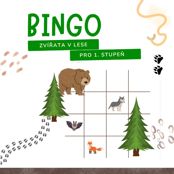 Bingo - Zvířátka v lese