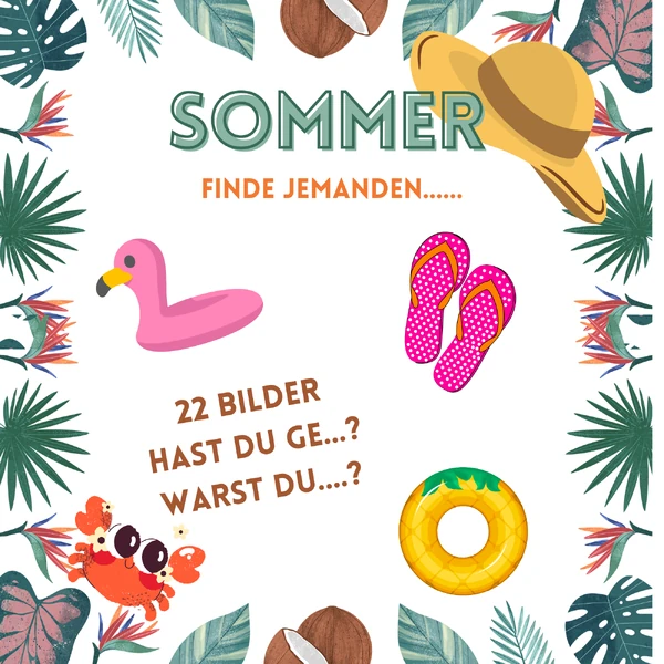 Sommer - Finde jemanden
