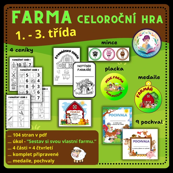 Celoroční hra FARMA