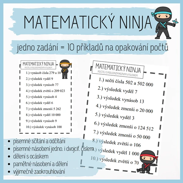 Matematický ninja 