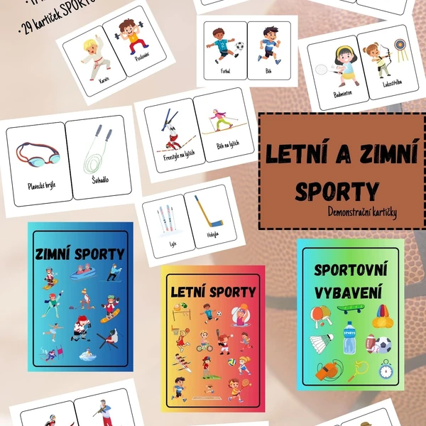 LETNÍ A ZIMNÍ SPORTY ⛷️🏄🏻‍♀️🚣🏻‍♀️🏂🏻