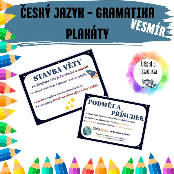 Český jazyk - gramatika (Vesmír)