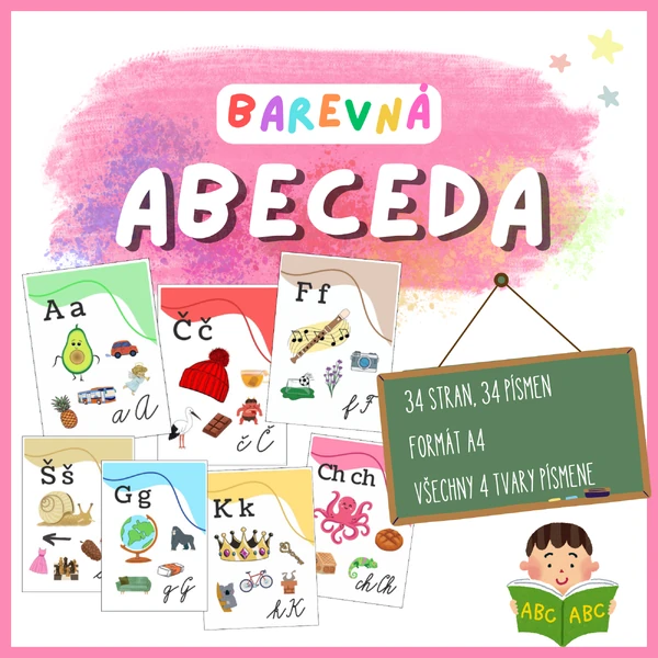 barevná ABECEDA