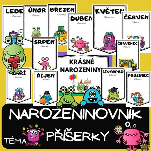 NAROZENINOVNÍK - PŘÍŠERKY