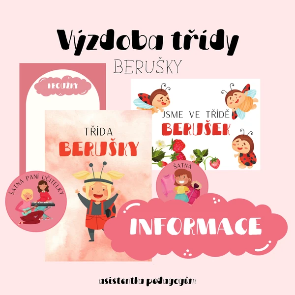 Výzdoba třídy - Berušky