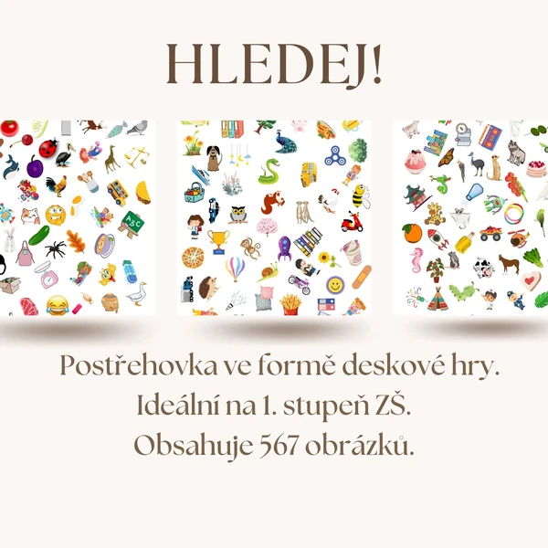 Postřehovka Hledej!