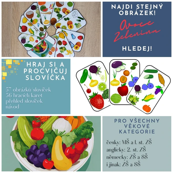 Hledej! Ovoce a zelenina
