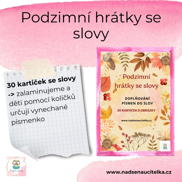 Podzimní hrátky se slovy