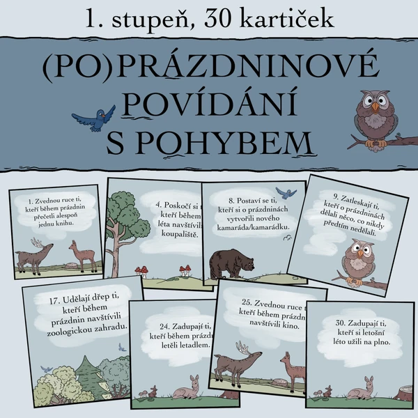 (Po)prázdninové povídání s pohybem