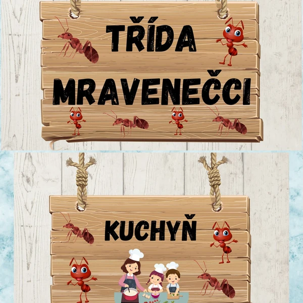 VÝZDOBA TŘÍDY - MRAVENEČCI