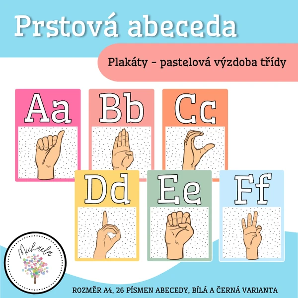 Jednoruční prstová abeceda