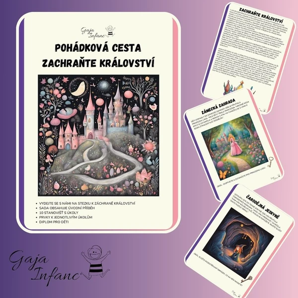 Zachraňte království- pohádková úkolová cesta