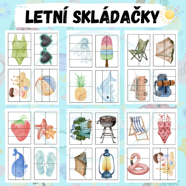 LETNÍ SKLÁDAČKY