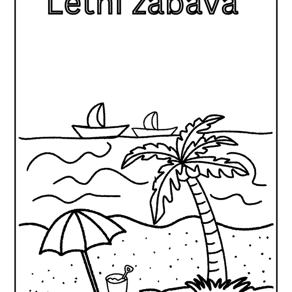 Letní zábava na procvičení a naučení hravou formou