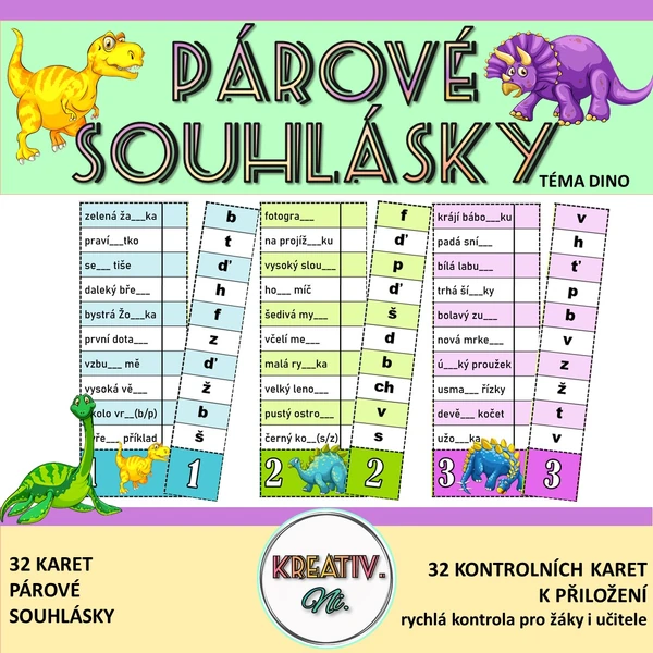 PÁROVÉ SOUHLÁSKY