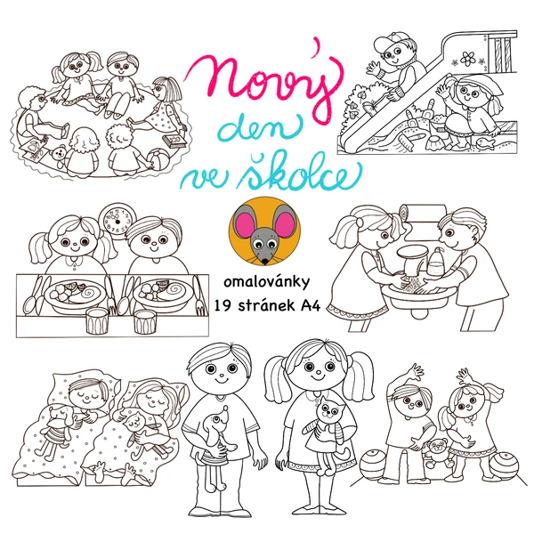 Nový den ve školce